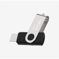   HIKSEMI Pendrive 16GB M200S "Rotary" USB 2.0, Szürke-Fekete (HIKVISION)