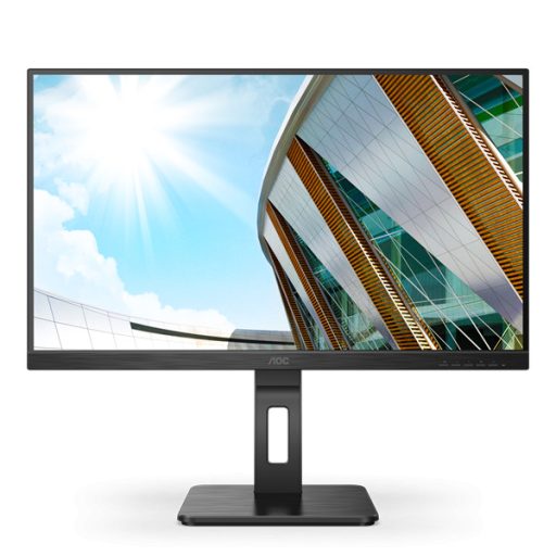 AOC IPS monitor 27" U27P2, 3840x2160, 16:9, 350cd/m2, 4ms, 2xHDMI/DisplayPort/4xUSB, Pivot, hangszóró