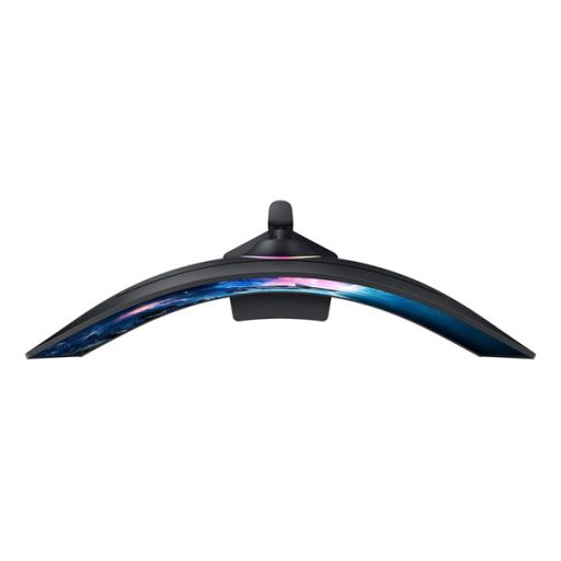 SAMSUNG Ívelt Gaming 240Hz VA monitor 49" G9 G95C, 5120x1440 DQHD 2K, 32:9, 450cd/m2, 1ms, HDMI,DP/USB