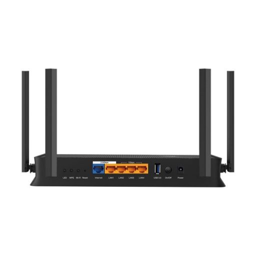 TP-LINK Wireless Router Dual-Band BE3600 1xWAN(2.5Gbps) + 1xLAN(2.5Gbps) + 3xLAN(1Gbps) + 1xUSB 3.0, Archer BE230