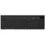 GENIUS Vezeték Nélküli Billentyűzet Slimstar 7230 USB HUN Fekete