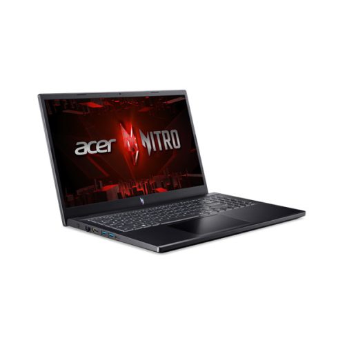 ACER Aspire Nitro ANV15-51-51KZ, 15.6" FHD IPS, Intel Core i5-13420H, 16GB, 1TB SSD, GeForce RTX 4060, DOS, fekete