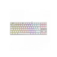   WHITE SHARK WS GK-2106W/BL-HU COMMANDOS fehér mechanikus billentyűzet, magyar, 88 kék gomb