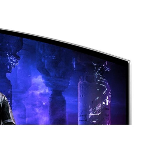 SAMSUNG Ívelt Gaming 240Hz OLED monitor 49" G95SD, 5120x1440, 32:9, 250cd/m2, 0.03ms, HDMI/DP/WiFi/BT, hangszóró