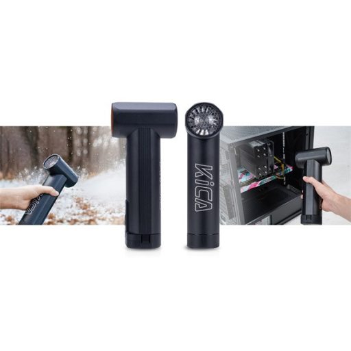 KICA JetFan Max vez. nélküli univerzális légfúvóka, porszívó funkció, 785W, 331 km / óra légsugár, 5,5 óra üzemidő, LCD