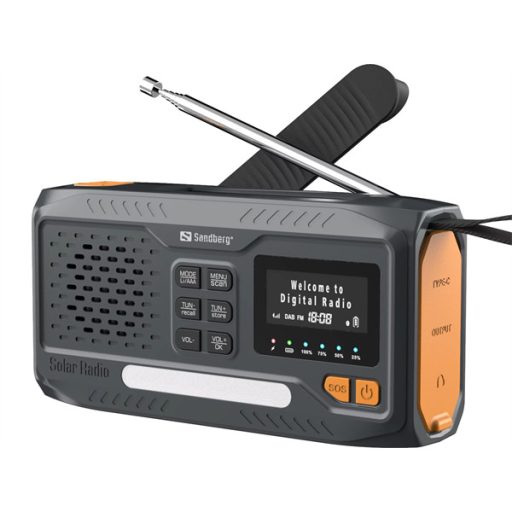 SANDBERG Rádió, Survivor DAB radio All-in-1 4500