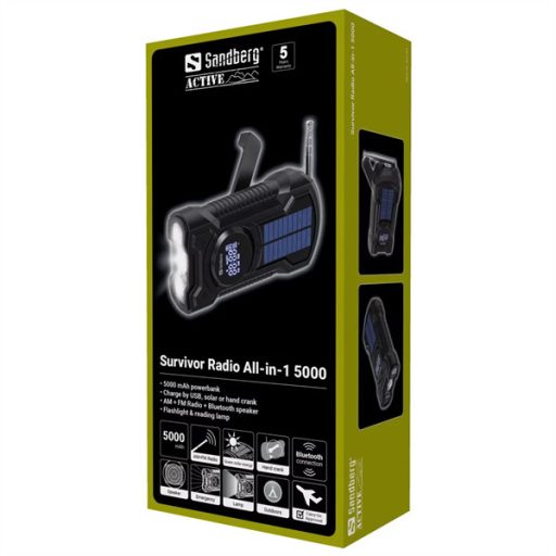 SANDBERG Rádió, Survivor Radio All-in-1 5000