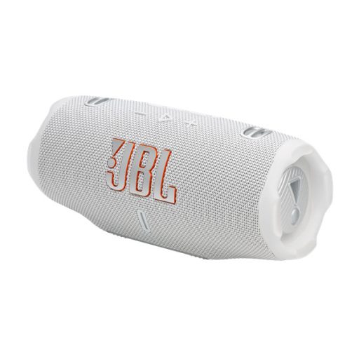 JBL CHARGE 6 WHT, BT hangszóró, Fehér (Hordozható, vízálló)