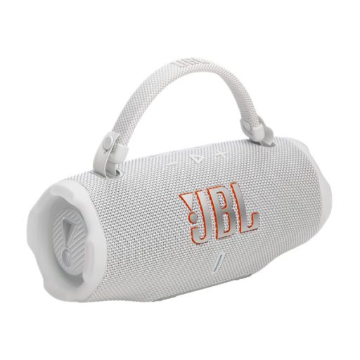 JBL CHARGE 6 WHT, BT hangszóró, Fehér (Hordozható, vízálló)