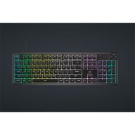   CORSAIR Vezetékes Billentyűzet Gaming, K55 CORE RGB, Médiavezérlő gombok, Cseppálló, US, fekete