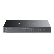   TP-LINK Switch 9x1000Mbps (8xPOE+) +1xGigabit SFP kombó Fémházas Easy Smart (Omada), ES210GMP
