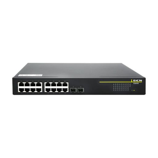 DCN Switch 250W PoE/PoE+ 16x10/100/1000Base-T + 2x100/1000Base-X SFP, 250 Watt PoE budget