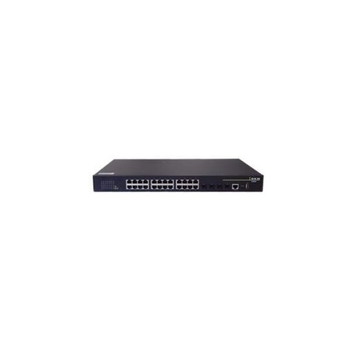 DCN Switch L2 POE 24x 10/100/1000Base-T with PoE+(370W) RJ45 + 4x 1/10GBase-X SFP+, S4600-28X-SI