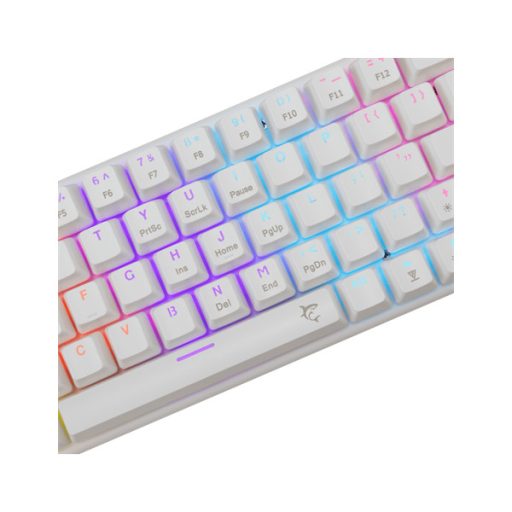 WHITE SHARK GK-002211V2-W/R-US WAKIZASHI-2-W/R-US mech.bill.angol,fehér piros switch 63bill