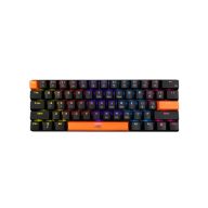   Baracuda DOLPHIN-B/R-US, BGK-03111B/R-US fekete mechanikus gamer billentyűzet piros kapcsolóval, angol