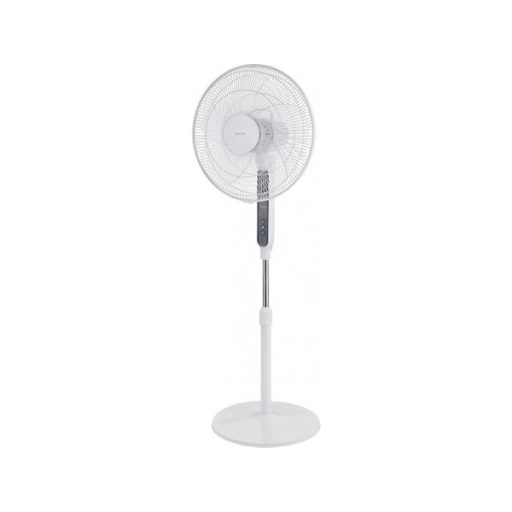 NORDIC HOME FT-529  40 cm álló ventilátor, távírányító, időkapcsoló, 12 sebesség fokzat, 3 év garancia, digi kijelzés