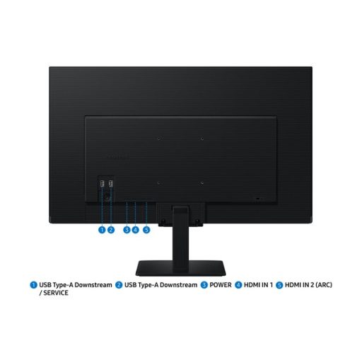 SAMSUNG SMART IPS monitor 27" M5, 1920x1080, 16:9, 250cd/m2, 5ms, 2xHDMI/2xUSB/WiFi/Bluetooth, hangszóró