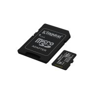   KINGSTON Memóriakártya MicroSDXC 128GB Canvas Select Plus Gen3 150R A1 + Adapter