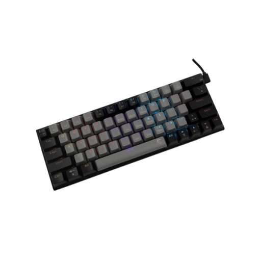 WHITE SHARK GK-002723V2-G-B/BL-HU WAKIZASHI-2/G-B/BL-HU mech.bill.szürke/fekete magyar,kék 64k