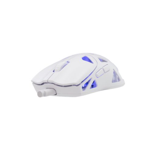 WHITE SHARK WGM-5019W DAGONET-W / 12.000 dpi fehér vez.nélk. gam. egér Pixart3311