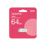ADATA Pendrive 64GB, UR350 USB 3.2, fémházas, barna