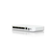   UBiQUiTi Switch 8x2500Mbps(8xPOE), Menedzselhető, Asztali - USW-FLEX-2.5G-8-POE