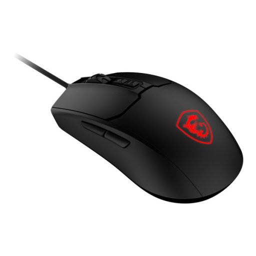 MSI ACCY FORGE GM100 Optical GAMING Wired Mouse, 6400dpi, Black