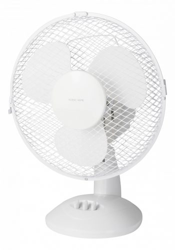 Deltaco NORDIC HOME FT-534 230 mm, két fokozatú, 20 W, dönthető, fehér Ventilátor