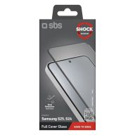   SBS Full Cover Samsung Galaxy S24 / Galaxy S25 9H keménységű előlapi prémium üvegfólia