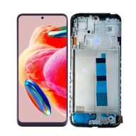   Xiaomi Redmi Note 12S 4G fekete LCD kijelző érintővel és kerettel
