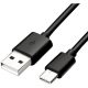 Samsung RT-DLC-C215-BW fekete gyári USB - Type-C adatkábel 1.5m 15W