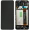 Samsung A136 Galaxy A13 5G fekete gyári LCD kijelző érintővel és kerettel