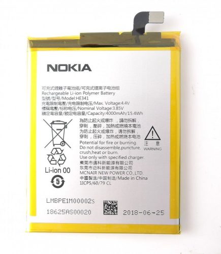 Nokia HE341 gyári akkumulátor Li-Ion 4000mAh (Nokia 2.1)