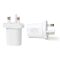 Utángyártott fehér hálózati USB-A töltőfej UK (angol) dugvillával 1000mAh 5W
