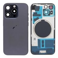 Apple iPhone 15 Pro Max (6.7) kék titán akkufedél