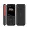 Nokia 5310 (2024) Mobiltelefon, Kártyafüggetlen, Dual Sim, fekete-piros