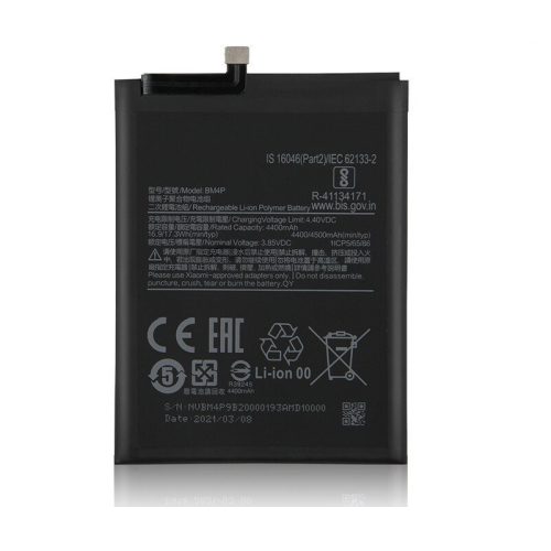 Xiaomi BM4P gyári akkumulátor Li-Ion Polymer 4500mAh (Xiaomi Redmi K30)