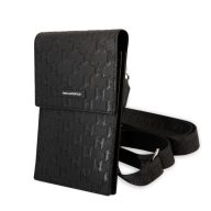   Karl Lagerfeld Saffiano Monogram válltáska fekete (KLWBSAMSMK)