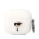 Karl Lagerfeld 3D Logo NFT Karl Head Apple Airpods 3 szilikon tok fehér (KLA3RUNIKH)