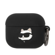   Karl Lagerfeld 3D Logo NFT Choupette Head Apple Airpods 3 szilikon tok fekete (KLA3RUNCHK)