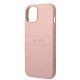 Guess Apple iPhone 14 (6.1) PU Leather Saffiano hátlapvédő tok pink (GUHCP14SPSASBPI)