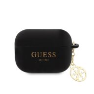   Guess 4G Charms Heart Apple Airpods Pro 2 szilikon tok fekete (GUAP2LSCHSK)