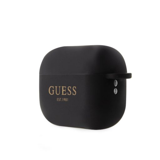 Guess 4G Charms Heart Apple Airpods Pro 2 szilikon tok fekete (GUAP2LSCHSK)