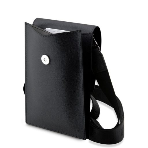 Karl Lagerfeld Saffiano Metal Logo NFT válltáska fekete (KLWBSAKCPMK)