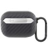 BMW Carbon Double Metal Logo Apple Airpods Pro 2  PU tok (BMAP2WMPUCA2)