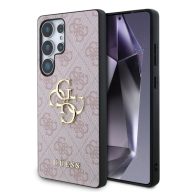   Guess Samsung S938 Galaxy S25 Ultra PU 4G Metal Logo hátlapvédő tok pink (GUHCS25L4GMGPI)
