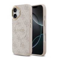   Guess PU Leather Classic Logo MagSafe Apple iPhone 17 (6.3) hátlapvédő tok pink (GUHMP17SP4MSEGCP)