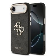   Guess PU Leather 4G Logo MagSafe Apple iPhone 17 Air (6.6) hátlapvédő tok fekete (GUHCP17M4GMGCGR)