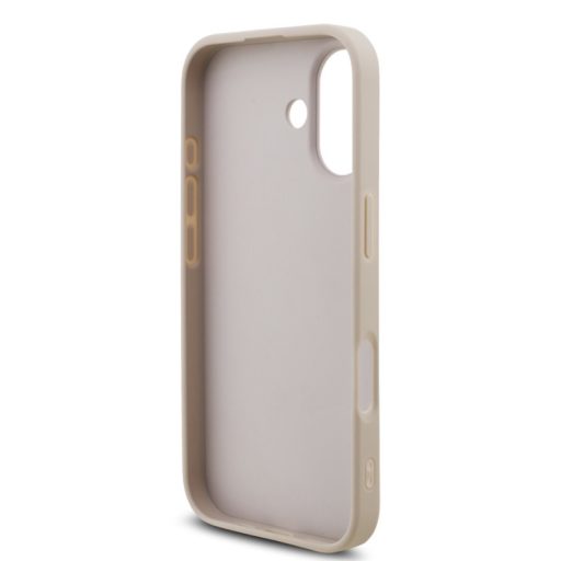 Guess PU Leather 4G Logo Strap Apple iPhone 17 Pro Max (6.9) hátlapvédő tok pink (GUHCP17XP4GMGSP)