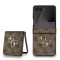 Guess PU 4G Metal Logo Samsung F766B Galaxy Z Flip 7 hátlapvédő tok barna (GUHCZF74GMGBR)